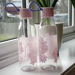 Starbucks Sakura cherry Blossom water bottles